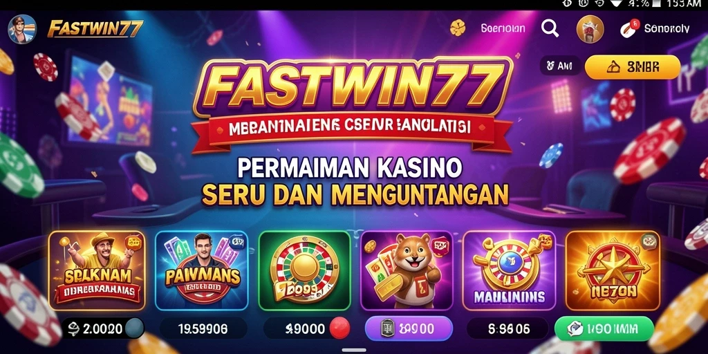 Tampilan seru dan gameplay menarik di <strong>FASTWIN77</strong>.