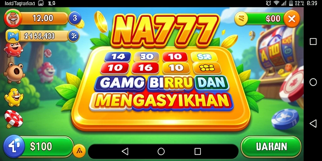 Tampilan gameplay Bingo NA777 yang seru dan interaktif.