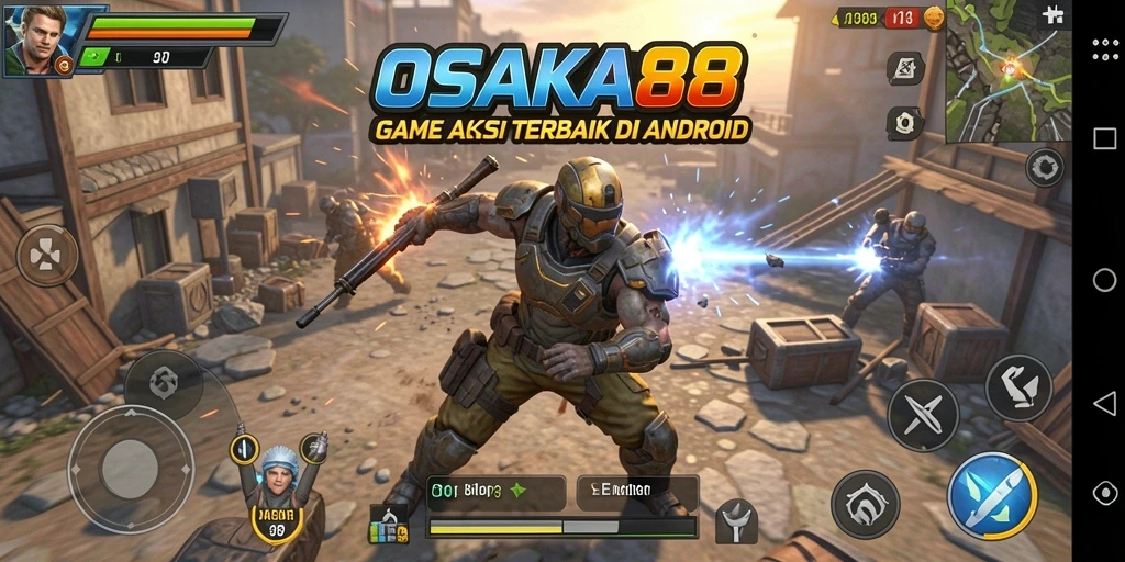 Gameplay OSAKA88 yang mendebarkan dan seru.