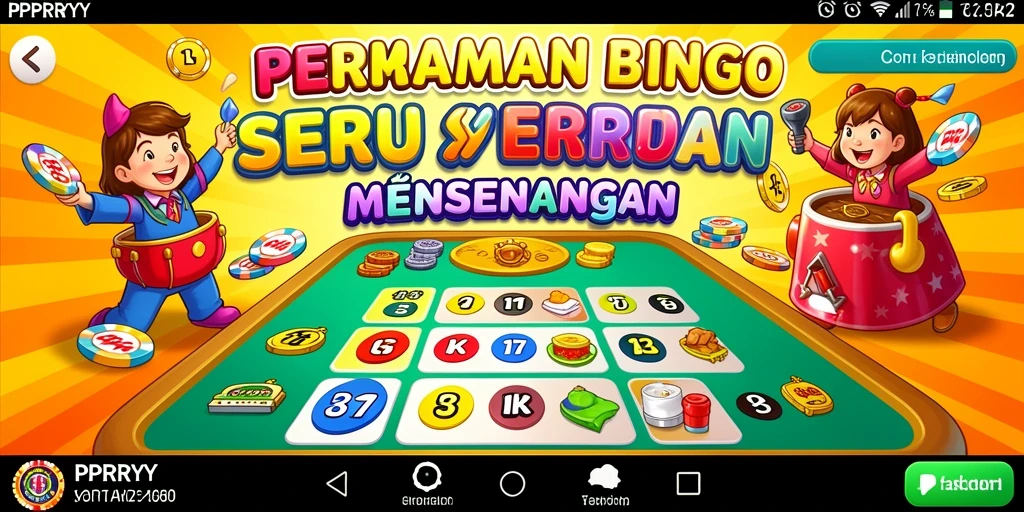 Screenshot gameplay PPRRYY menampilkan suasana seru permainan Bingo.