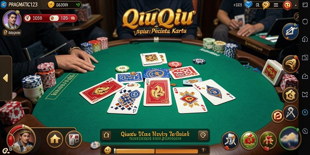 Tampilan seru gameplay QiuQiu di PRAGMATIC123.